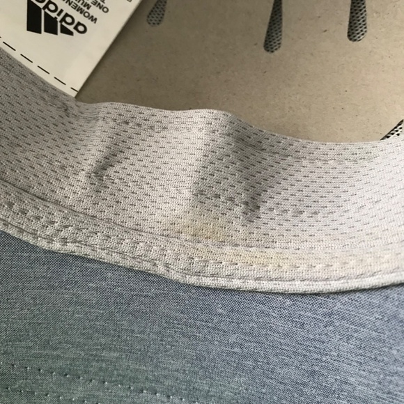 NWT Adidas Baseball Cap Mesh Back Hat Dark Navy Blue Grey White Athletic Unisex - Picture 14 of 15